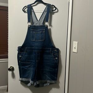 NWOT Torrid Overall Shorts